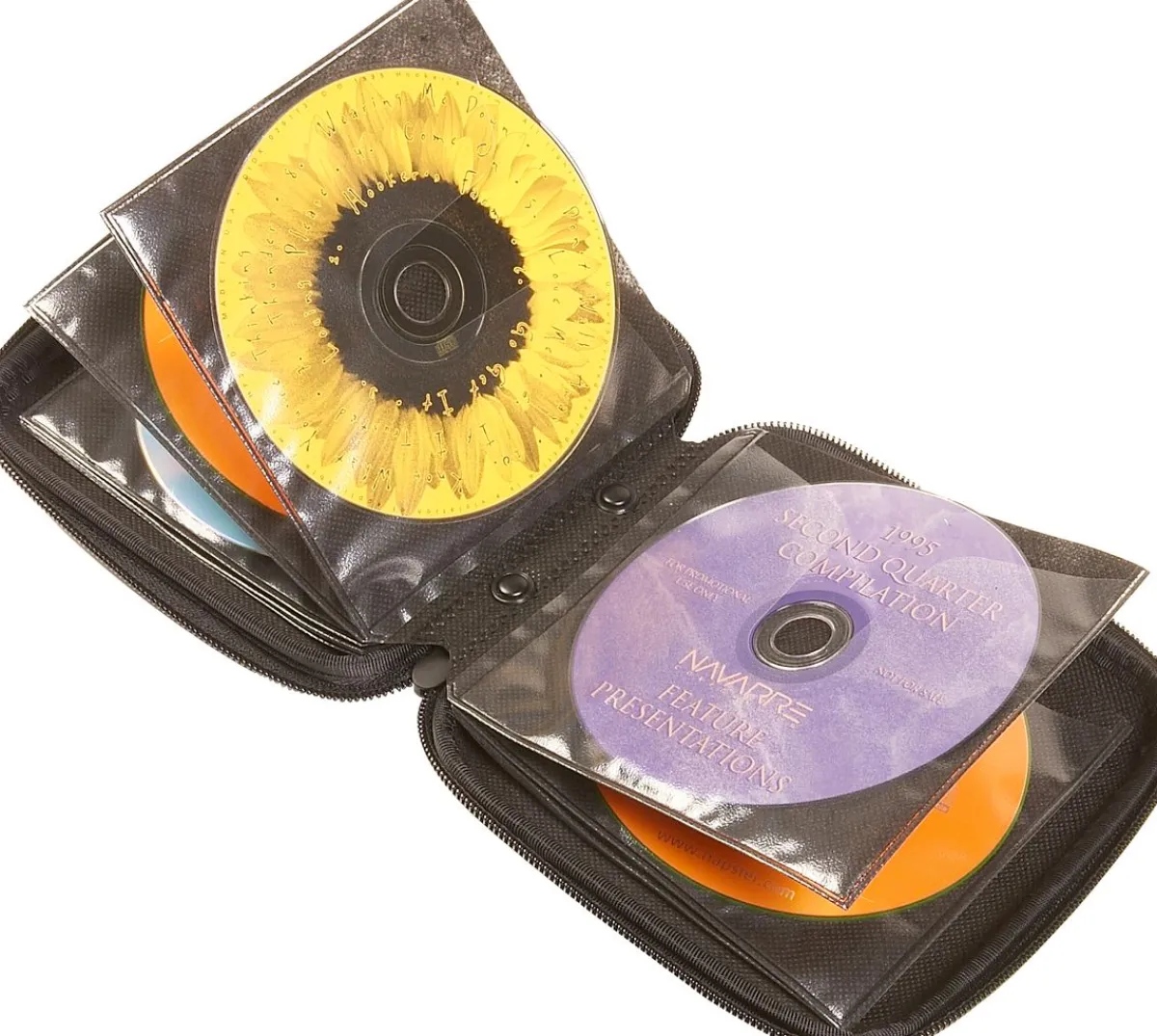 CD Wallets*Case Logic heavy duty CD wallet 24 capacity heavy duty CD wallet